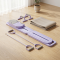 Selegance Pilates Board mit Widerstandsbändern, Push-up-Griffen und Matte